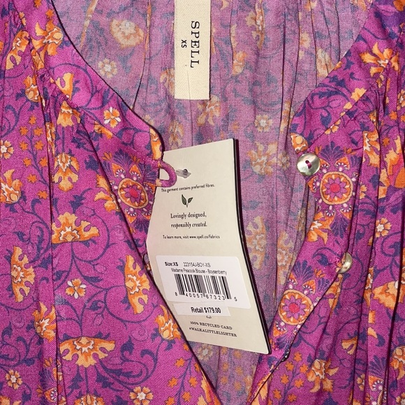 Spell Madame Peacock Blouse - Picture 3 of 7